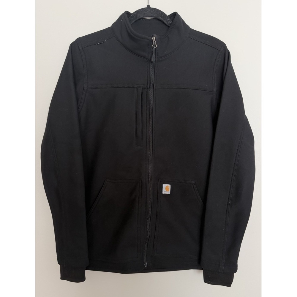 Carhartt Rugged Flex Bonded Fleece Modern Fit Black Women's Size Medium